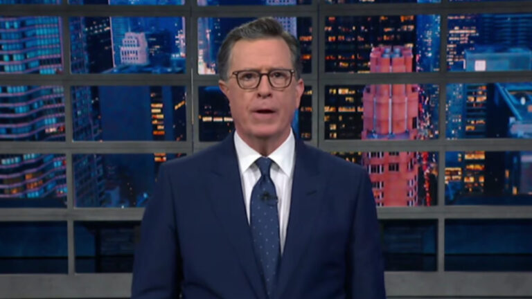 Stephen Colbert Jokes About Joining OnlyFans During Final Late Show Monologue