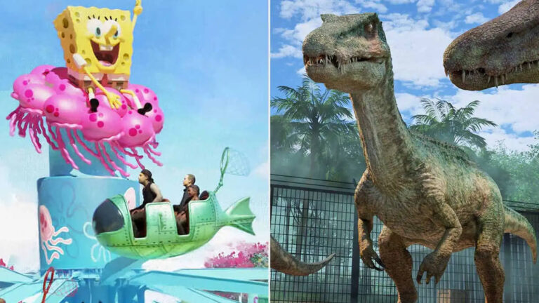 Universal’s Massive Kids Theme Park Opens This July With Minions, Shrek, Jurassic World & SpongeBob Worlds