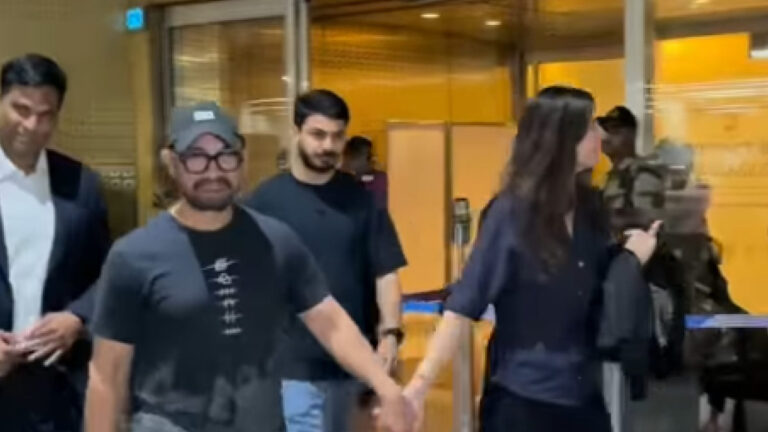 Aamir Khan And Gauri Spratt Spark Wedding Buzz With Latest Airport Appearance