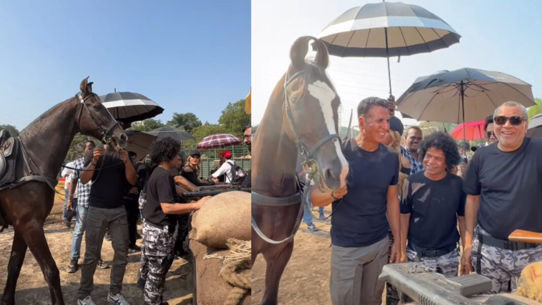 Akshay Kumar’s Fun Prank On Rajpal Yadav From Welcome To The Jungle Set ...