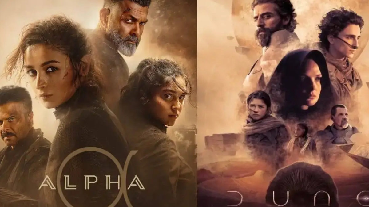 Alia Bhatt Starrer Alpha: Is Yrf Creating Buzz For The Wrong Reasons? 1 alpha and dune_pic courtesy x