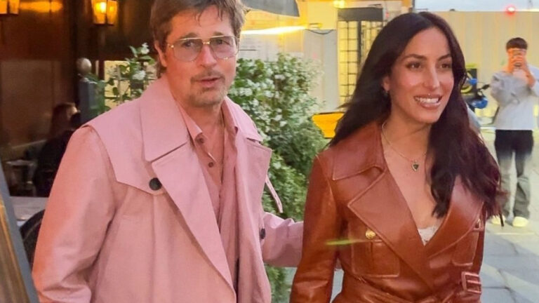 Brad Pitt And Ines De Ramon Turn Heads During Stylish Paris Date Night