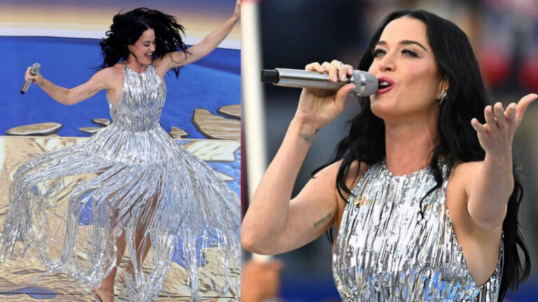 Katy Perry Made A Glamorous Statement In A Metallic Silver Gown At FIFA World Cup 2026 Opening Ceremony Performance