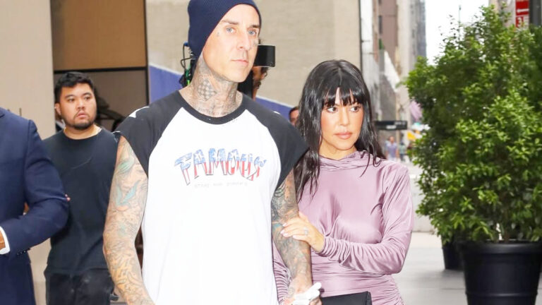 Kourtney Kardashian And Travis Barker Step Out Together For Special New York Event