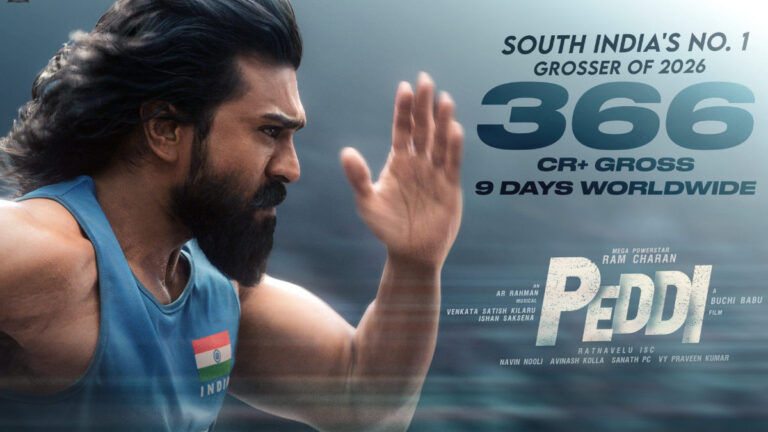 Ram Charan’s Peddi Crosses 366 Crore In Just 9 Days