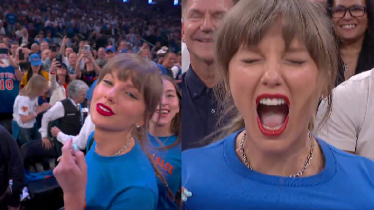 Taylor Swift’s Wild Reaction As Knicks Pull Off Historic 29 Point NBA Finals Comeback