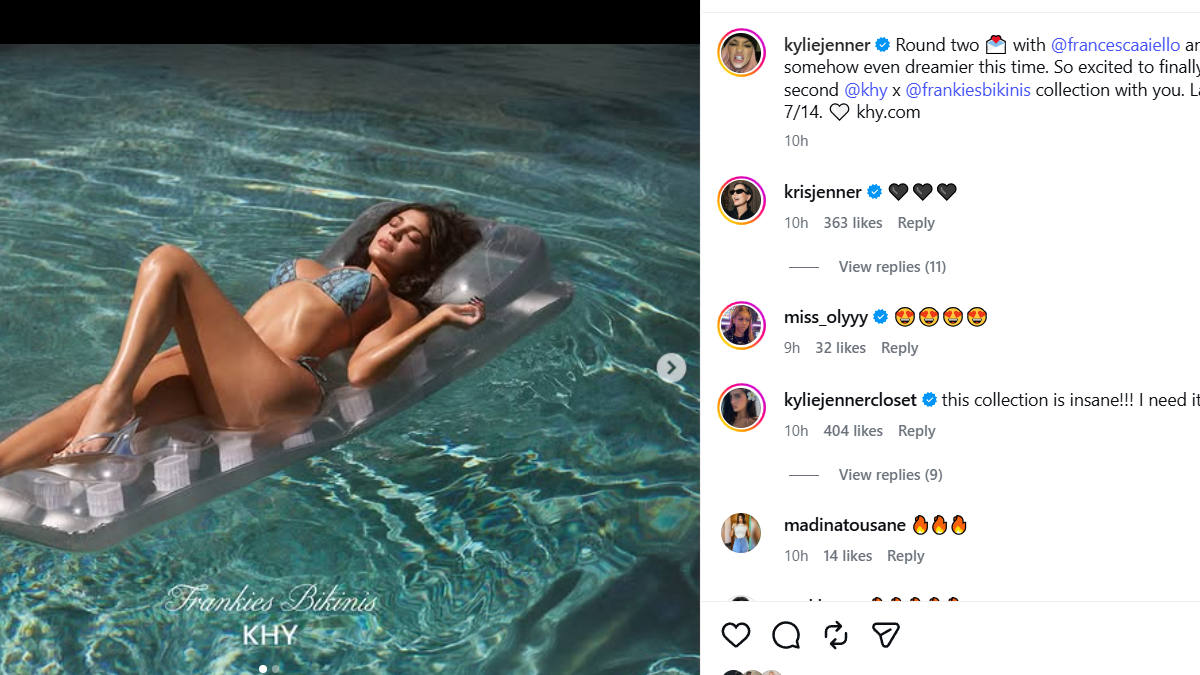 kylie jenner brings back her hottest bikini collection yet with a stunning new twist 1