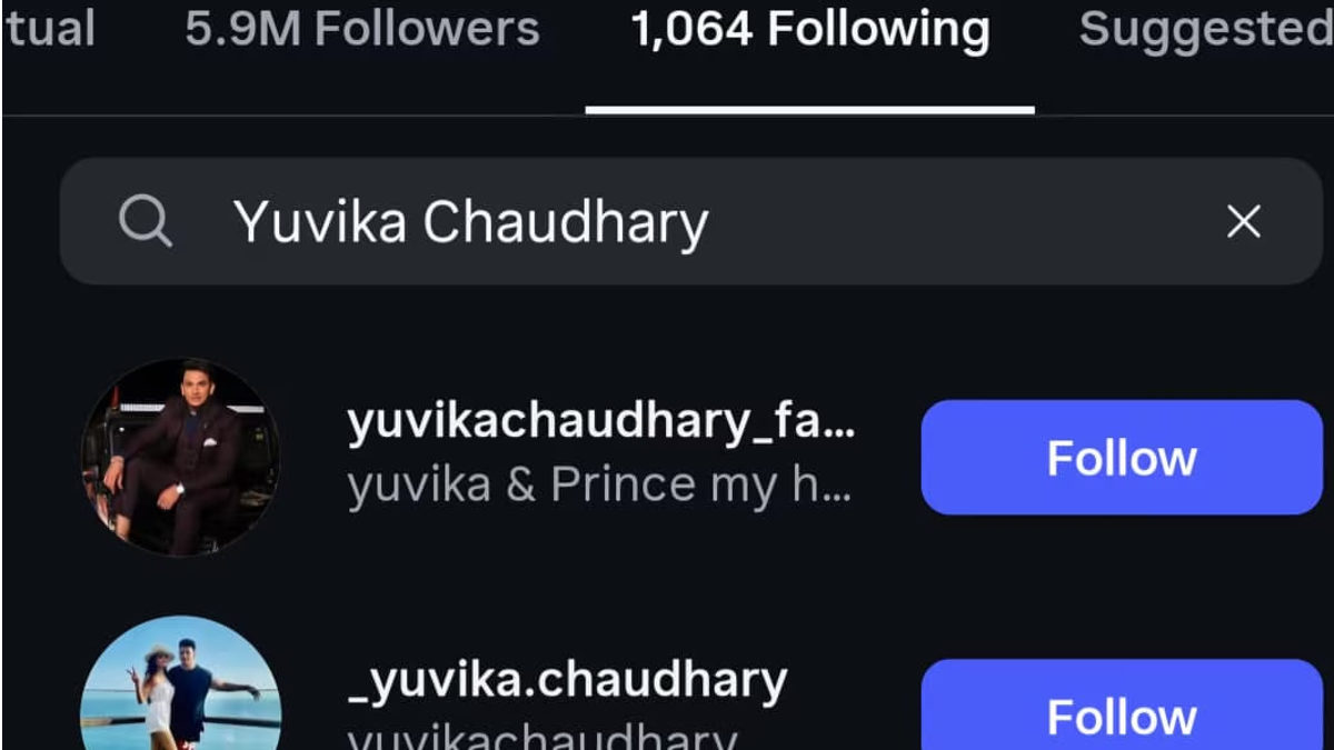 Why Did Prince Narula And Yuvika Chaudhary Unfollow Each Other On Instagram? 2 yuvika chaudhary