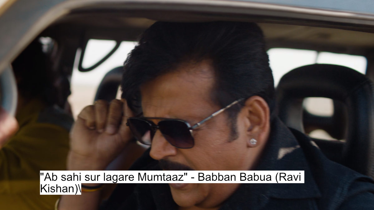 Mirzapur The Movie Dialogues: Pankaj Tripathi, Ali Fazal And Divyenndu'S Dialogues Bring Back The Throne War 8 "ab sahi sur lagare mumtaaz" - babban babua (ravi kishan)