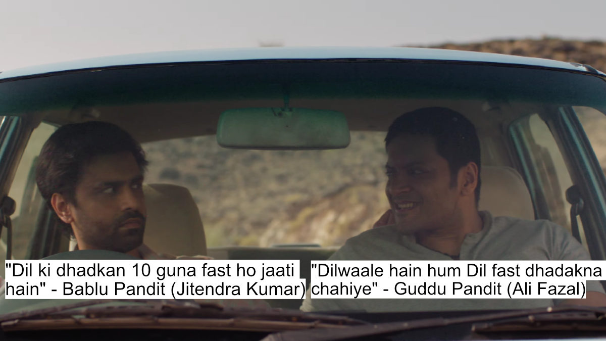 Mirzapur The Movie Dialogues: Pankaj Tripathi, Ali Fazal And Divyenndu'S Dialogues Bring Back The Throne War 10 "dilwaale hain hum dil fast dhadakna chahiye" - guddu pandit (ali fazal)
