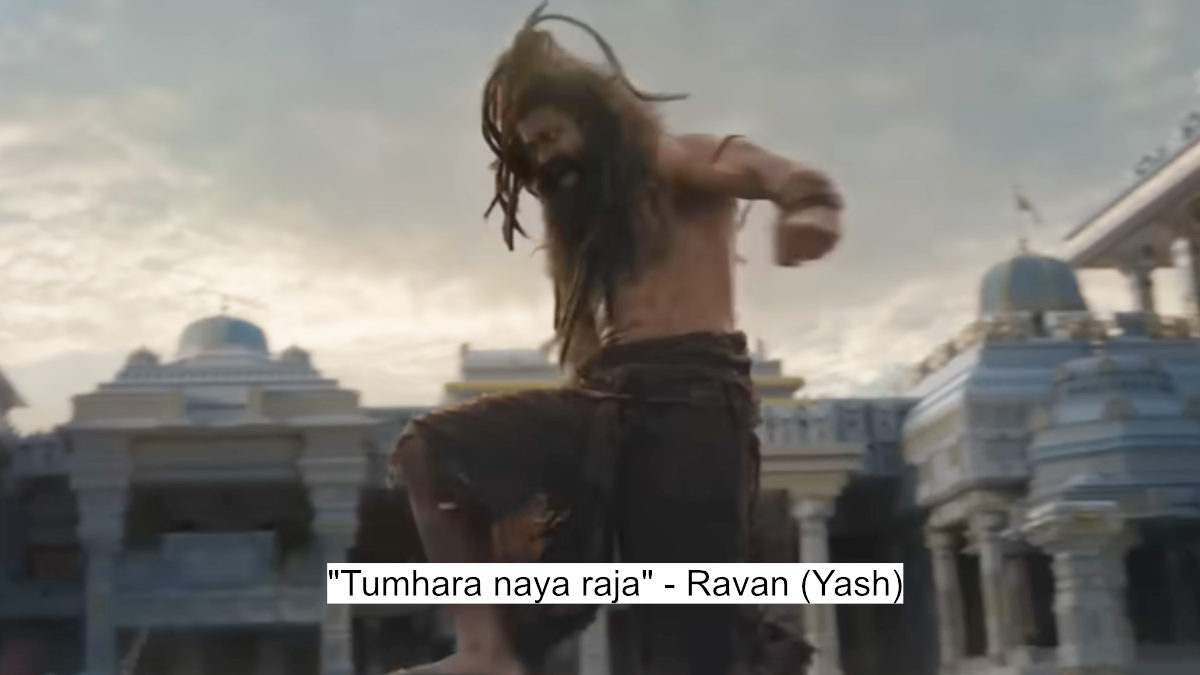 "tumhara naya raja" - ravan (yash)